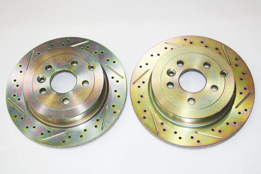 GA4615 - REAR BRAKE DISC (PAIR) From ALLMAKES