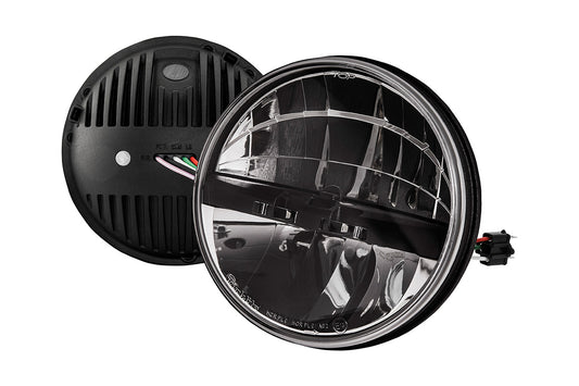 GA6281K - 7 ROUND LED HEADLAMP 12/24V PAIR LHD From TRUCKLITE