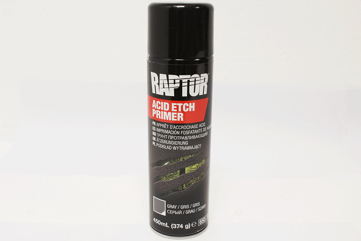 GA6393 - ACID #8 ACID ETCH PRIMER 450ML AEROSOL From RAPTOR