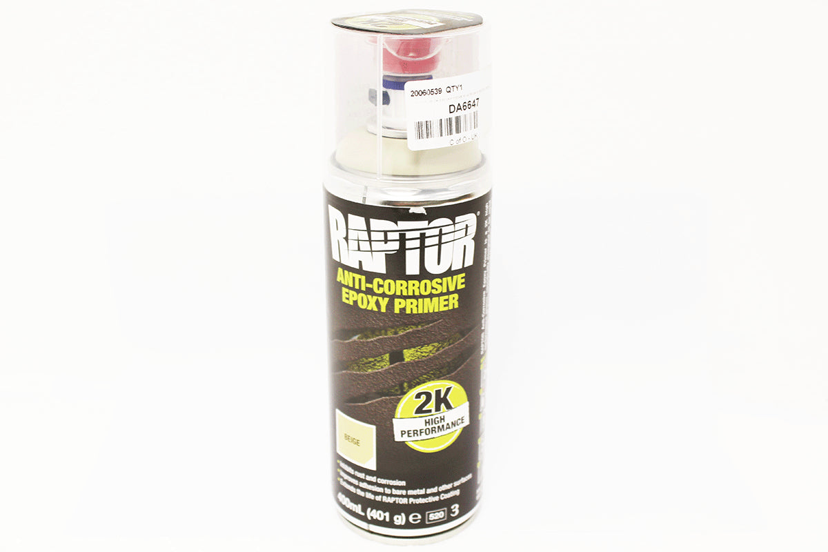 GA6647 - RAPTOR 2K EPOXY PRIMER AEROSOL BEIGE SINGLE From RAPTOR