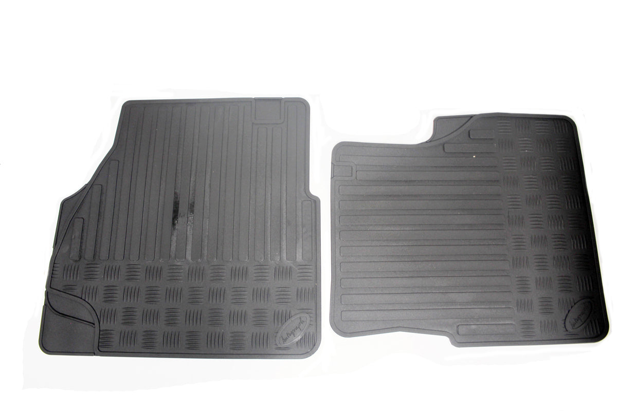 Pair of moulded front floor mats set for Defenders