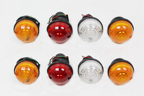 GL1077G - BASIC COLOURED LIGHT KIT 73MM - SERIES AND DEFENDER UP TO 300 TDI From WIPAC