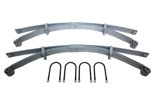 GPB002 - REAR PARABOLIC SPRING SET INCLUDING U BOLTS FOR SERIES 2- 3 SWB From ALLMAKES
