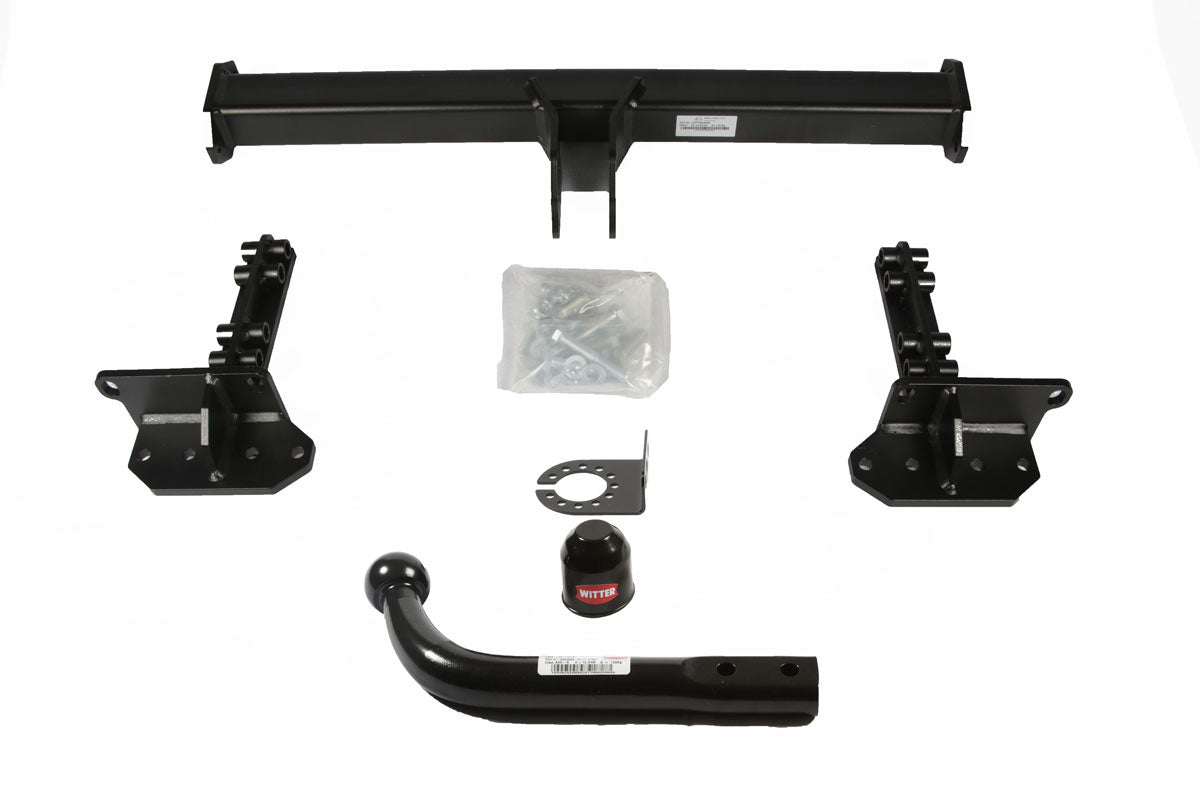 GR003 - Tow bar kit with a swan neck for VELAR