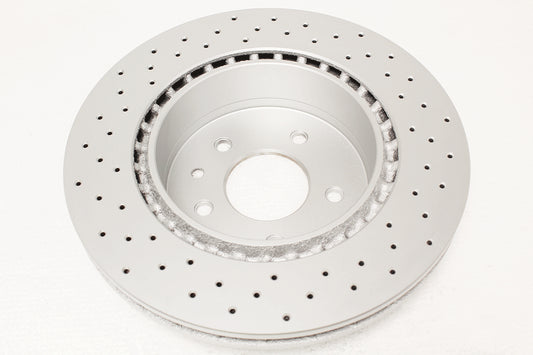 JLM21748-R - BRAKE DISCS-REAR-PAIR CROSS DRILLED R PERF BREMBO TYPE X100/X308 From PR2 COATED