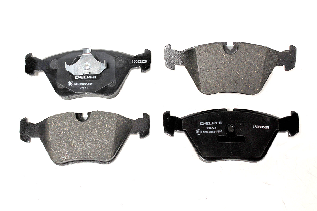 JLM21917-D - BRAKE PAD SET-FRONT XJ40/X100/X300/X308 From DELPHI