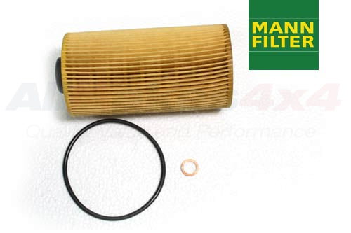 LPW500030MH - OIL FILTER - CARTRIDGE TYPE - 4.4 M62 PETROL - Suitable for Range Rover 02-09 From MANN AND HUMMEL