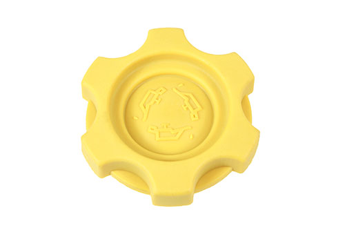 LQC100270L - CAP - OIL FILLER - YELLOW - Suitable for Discovery 2, Defender 1983-2006 & Freelander 1 From PR2 ALLMAKES