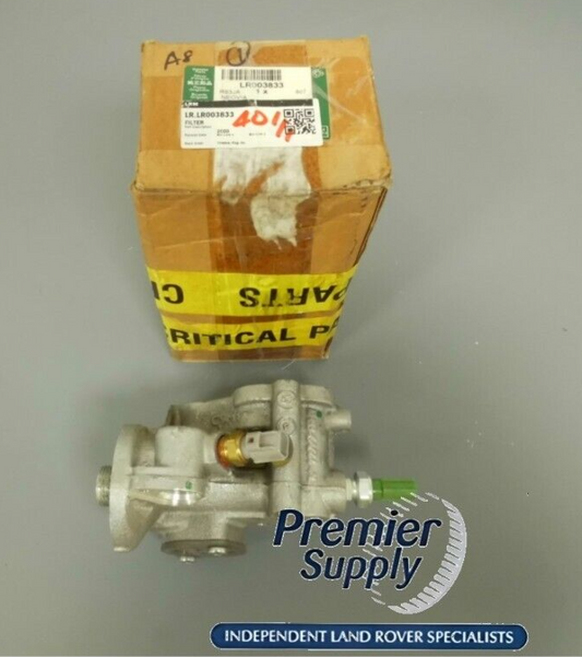 GENUINE RANGE ROVER 4.2L V8 SUPERCHARGED OIL FILTER HOUSING LR003833