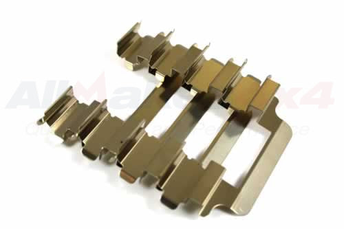 LR019625 - RETAINING SPRING KIT - FRONT BRAKES - Suitable for Discovery 3, Discovery 4, Range Rover 02-09 & Range Rover Sport 05-09 From ALLMAKES