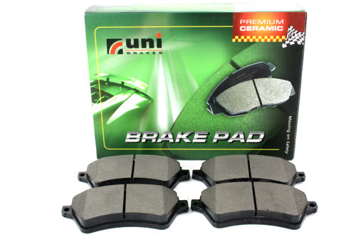 LR021899 - BRAKE PAD SET FOR FRONT BRAKES - REQUIRES NEW GUIDE PINS - Suitable for Freelander 1 From UNIBRAKES