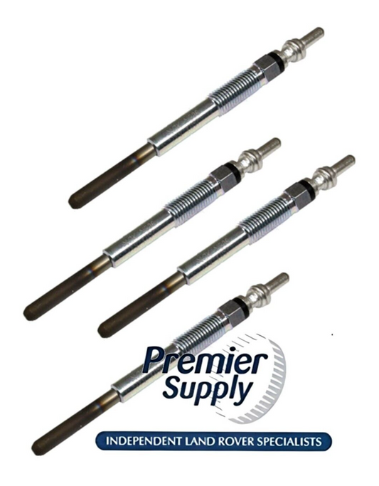 LAND ROVER FREELANDER 2 RANGE ROVER EVOQUE 2.2 DIESEL GLOW PLUGS x 4 LR022300