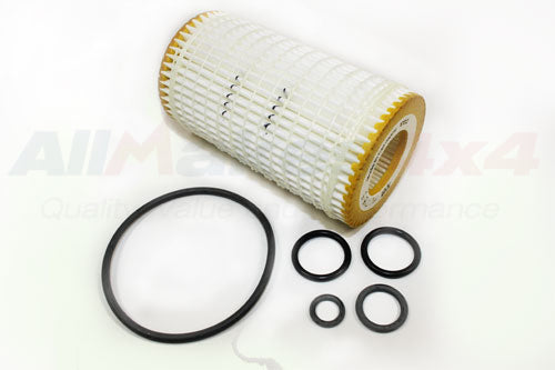LR022896 - KIT-ELEMENT+GASKET-OIL 4.4D L322;L405;L494 From MANN AND HUMMEL