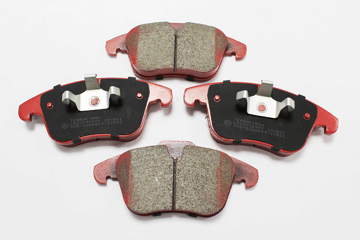 Front Premium Ceramic brake pads for Evoque up to 2015