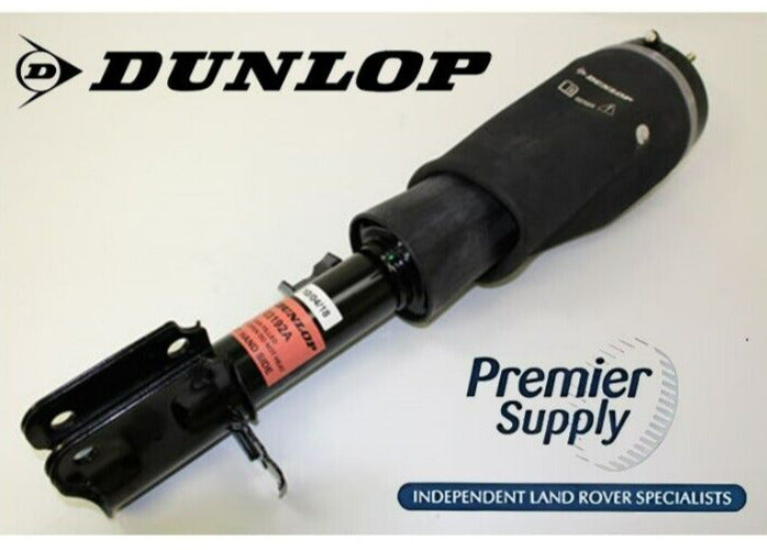 RANGE ROVER L322 DUNLOP FRONT LEFT HAND AIR SPRING STRUT DAMPER PETROL ...