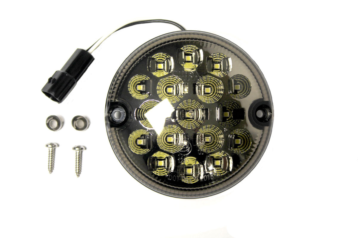95mm SMOKED LED reverse light for Defenders