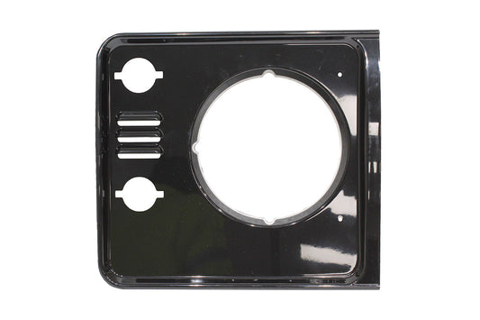 LR051109 - FINISHER - HEADLAMP - GRILLES AND FINISHERS - RH - BLACK - Suitable for All Defenders From ALLMAKES