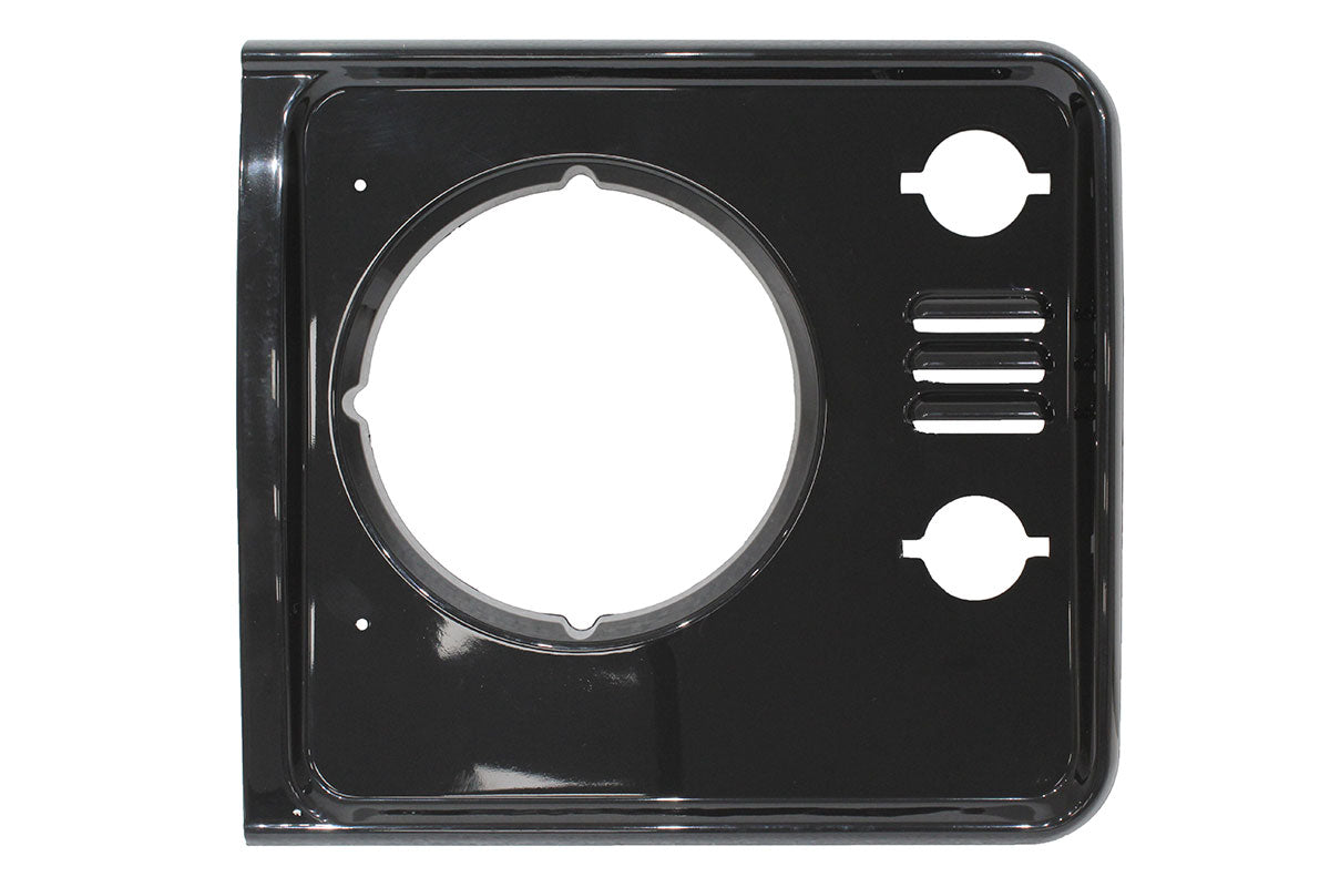 LR051110 - FINISHER - HEADLAMP - GRILLES AND FINISHERS - LH - BLACK - Suitable for All Defenders From ALLMAKES