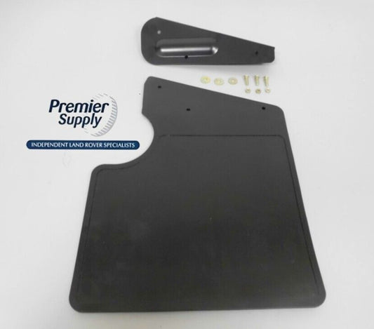 Land Rover Defender 90" TD5 & Puma Left Hand Rear Mud Flap & Bracket LR055340