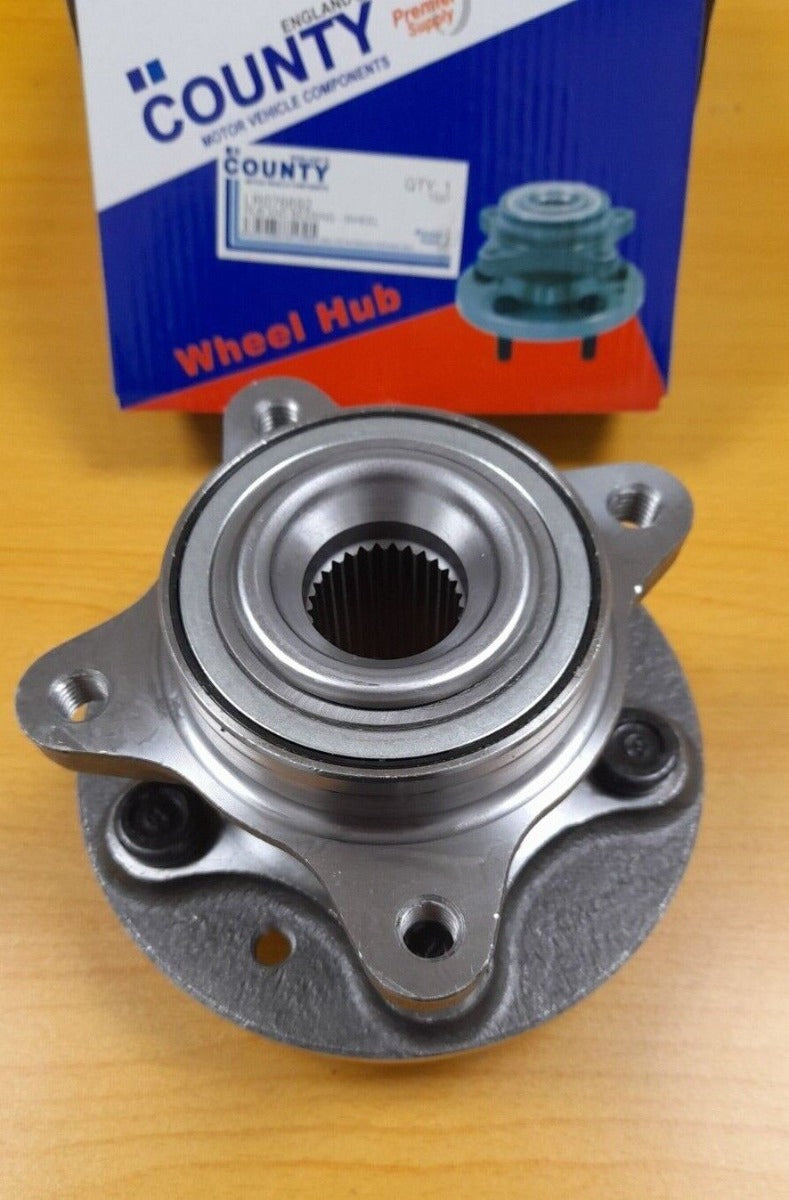 LR076692 AFTERMARKET DISCOVERY 3/4, RR SPORT FRONT HUB & WHEEL BEARING ASSY
