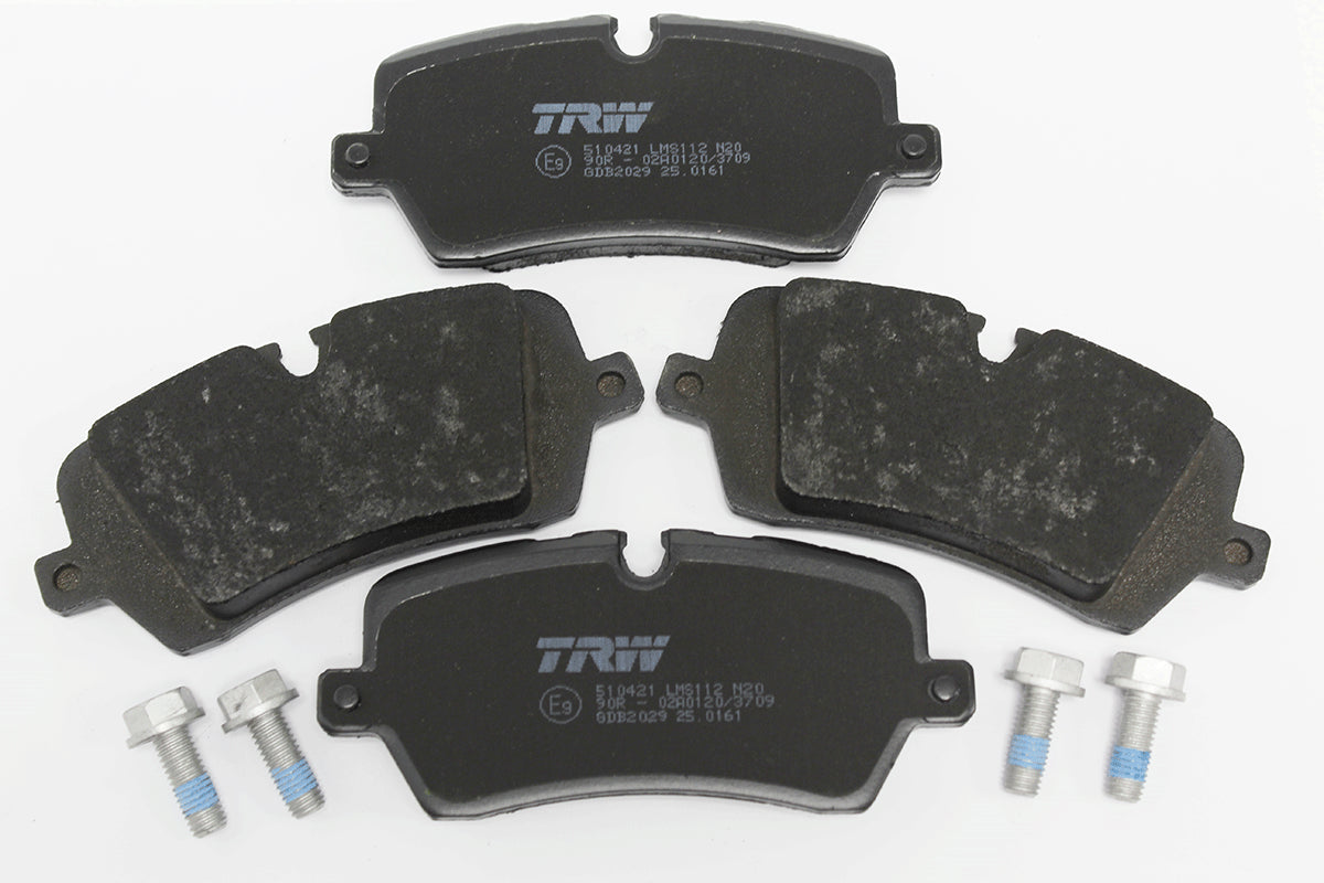 LR123717G - BRAKE PAD SET-REAR L405/L462/L494/L663 From PR2 TRW