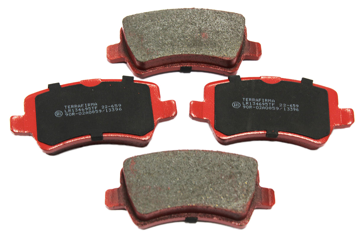 LR134695TF - Rear Premium Ceramic brake pads for Evoque up to 2015