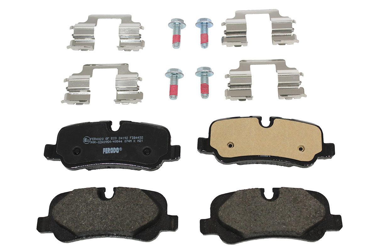 LR134696F - BRAKE PAD SET FOR REAR BRAKES - LESS SPRINGS - Suitable for Discovery 3, Discovery 4, Range Rover 02-09, Range Rover Sport 05-09 & Range Rover Sport 10-13 From PR2 FERODO