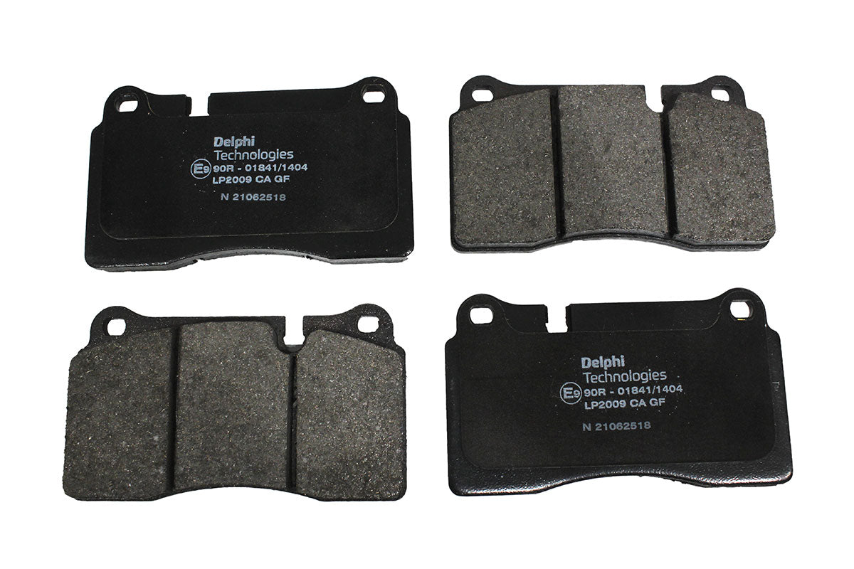 LR148353G - BRAKE PAD SET FOR FRONT BRAKES - Suitable for Range Rover 02-09, Range Rover Sport 05-09 From DELPHI