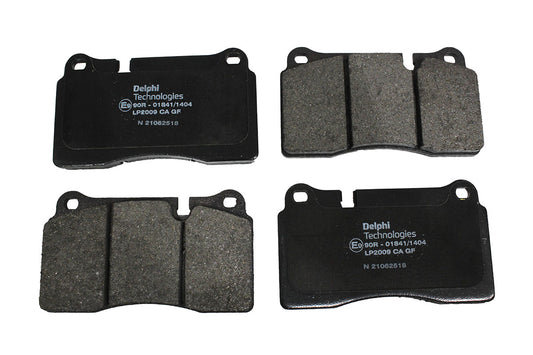 LR148353G - BRAKE PAD SET FOR FRONT BRAKES - Suitable for Range Rover 02-09, Range Rover Sport 05-09 From DELPHI