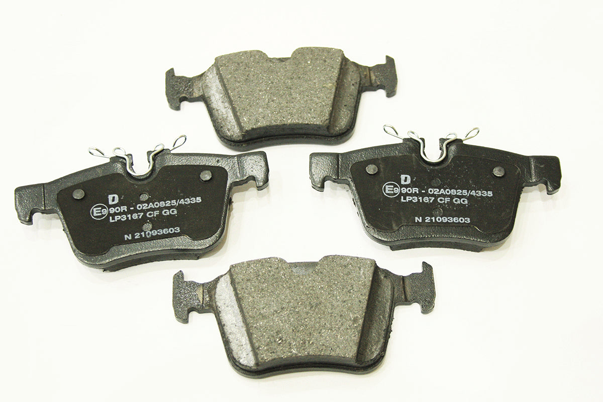 LR160436G - BRAKE PADS - REAR From PR2 DELPHI