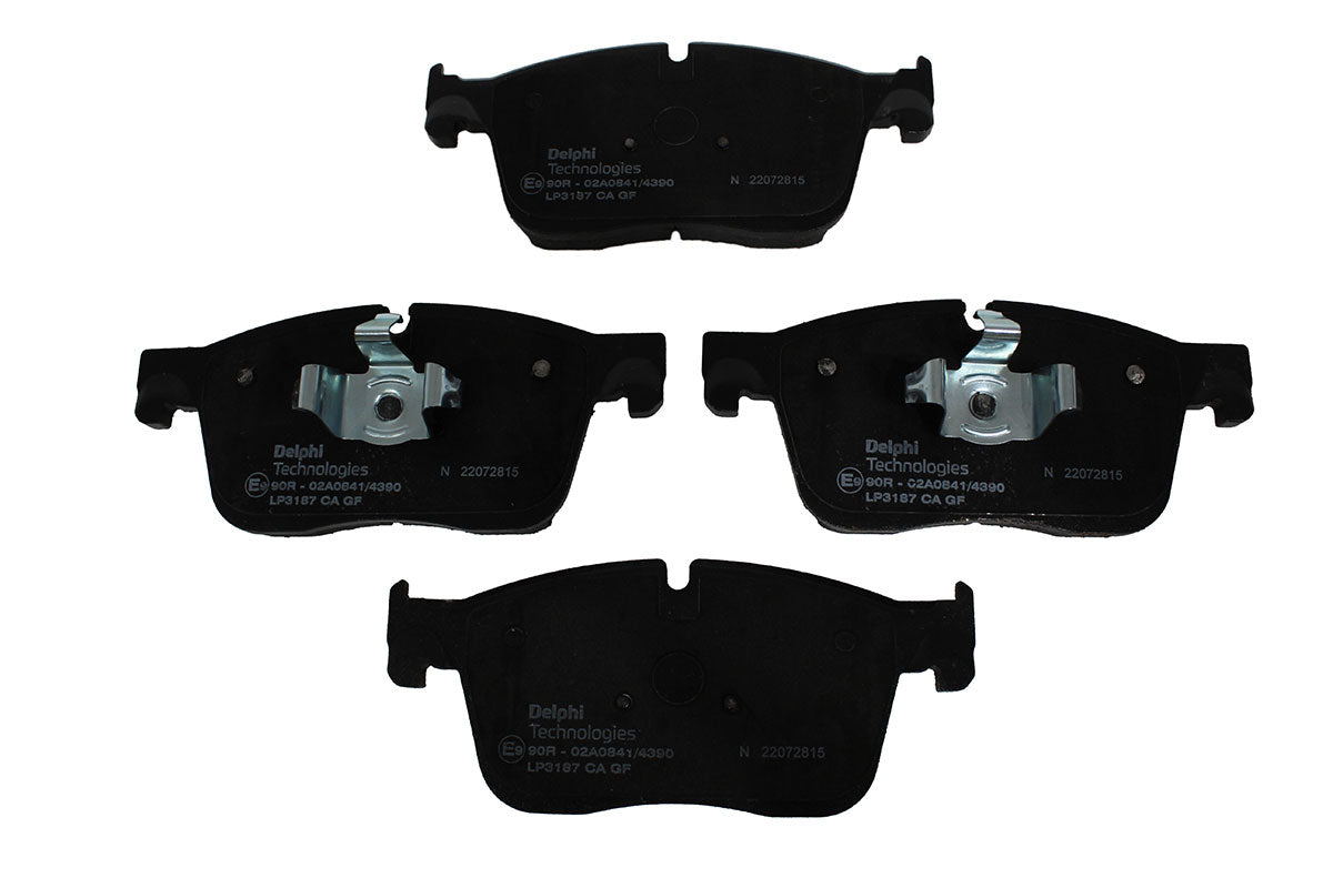 LR160437G - BRAKE PAD SET-FRONT From DELPHI