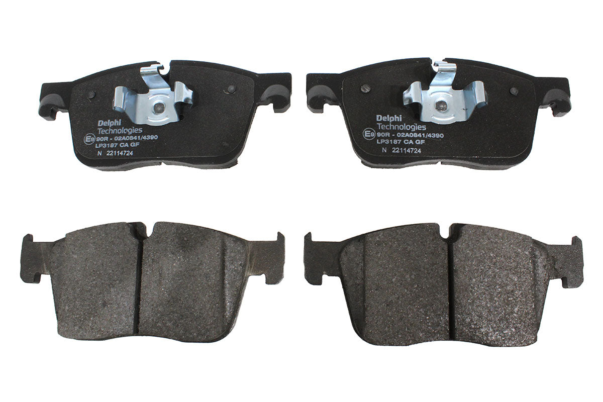 LR160444G - BRAKE PADS  LESS SPRINGS - RR VELAR From PR2 DELPHI