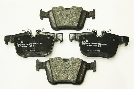 LR160459G - BRAKE PADS - WITH SPRINGS From DELPHI
