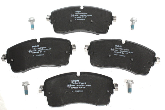LR164029G - BRAKE PAD - LESS SPRINGS From DELPHI