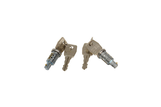 MTC6503 - LOCK AND KEYS - 2 BARRELS 2 KEYS - WITHOUT STEERING COLUMN LOCK - Suitable for Defender 1983-2006 From ALLMAKES