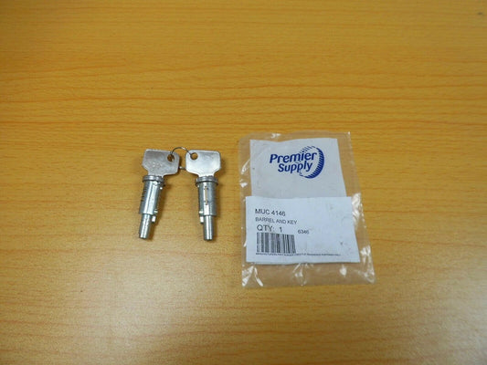 LAND ROVER DEFENDER EARLY DOOR LOCK BARREL AND KEY SET MUC4146