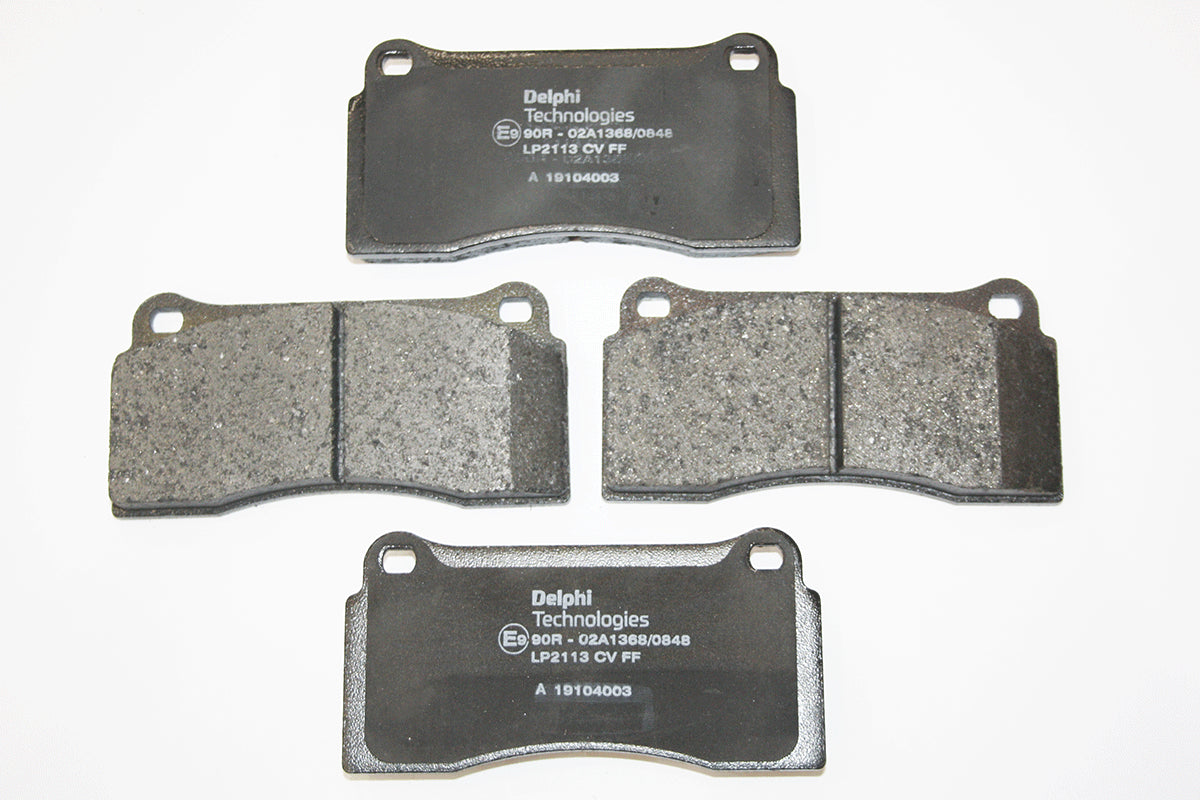 MXD1550AB-D - BRAKE PAD SET-FRONT (+R PERF) X100;X308 From DELPHI
