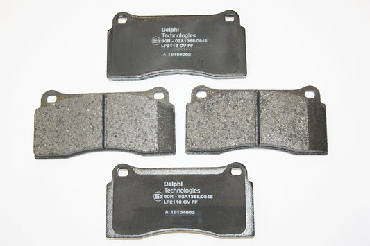 MXD1550AB-D - BRAKE PAD SET-FRONT (+R PERF) X100;X308 From DELPHI