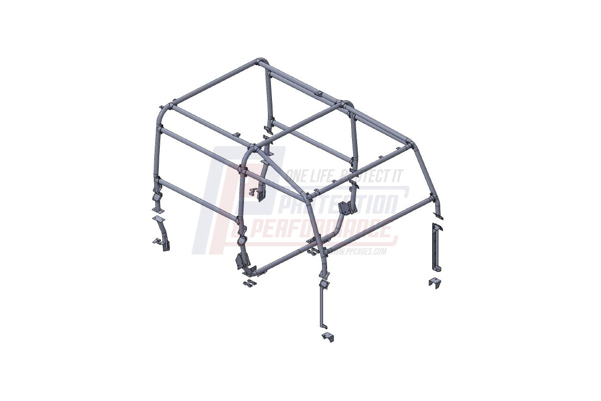PPLR108 - P&P 90 6 POINT FULL EXTERNAL ROLL CAGE From TERRAFIRMA