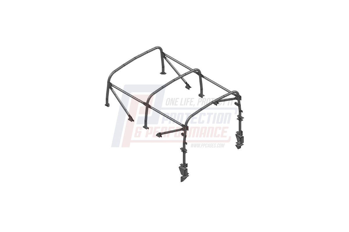 PPLR244 - P&P 110 INTERNAL SOFT TOP HEAVY DUTY HOOP REPLACEMENT ROLL CAGE From TERRAFIRMA