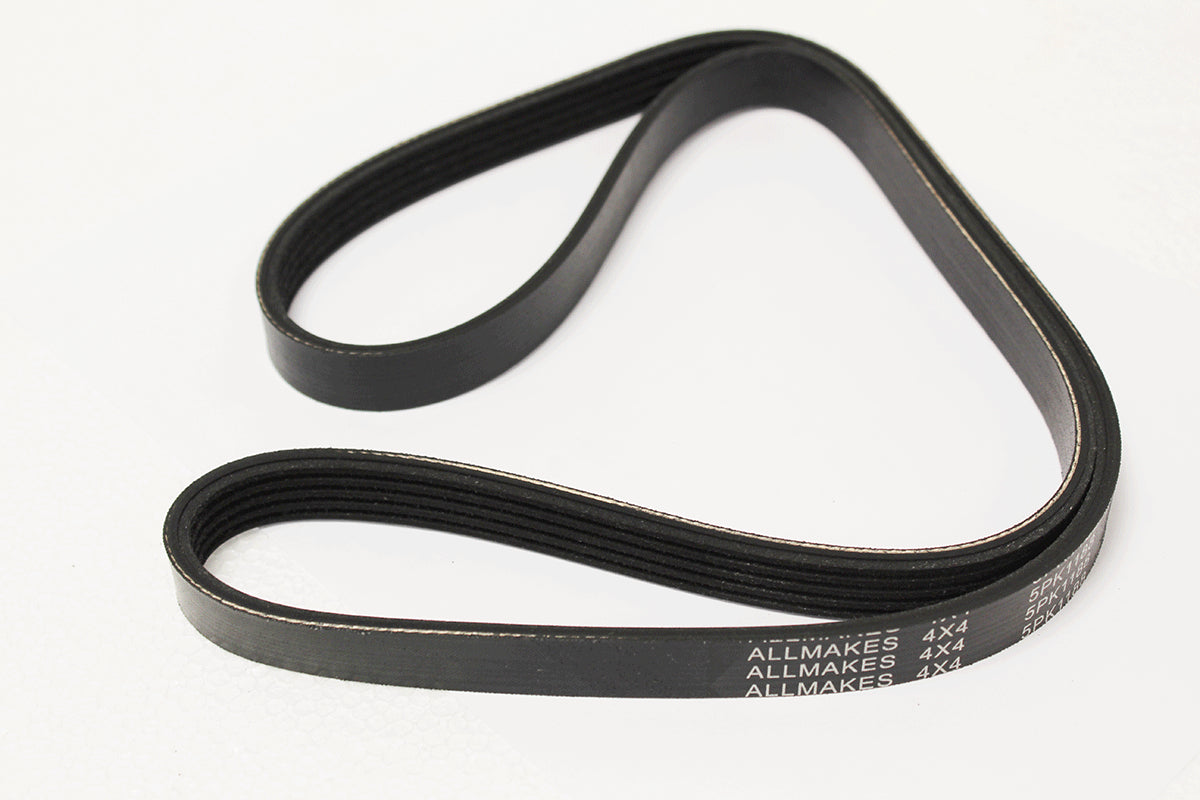 PQS101130 - DRIVE BELT - AUXILIARY - 1.8 4 CYL PETROL - Suitable for Freelander 1 From ALLMAKES