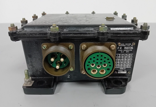 GENUINE CAV 24 VOLT No9 MK4 GENERATOR CONTROL PANEL  PRC1126 / FV760735