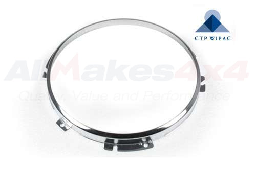 PRC7992 - BEZEL - HEADLAMP - FRONT - Suitable for Defender 1983-2006, Range Rover Classic & Series 3 From ALLMAKES