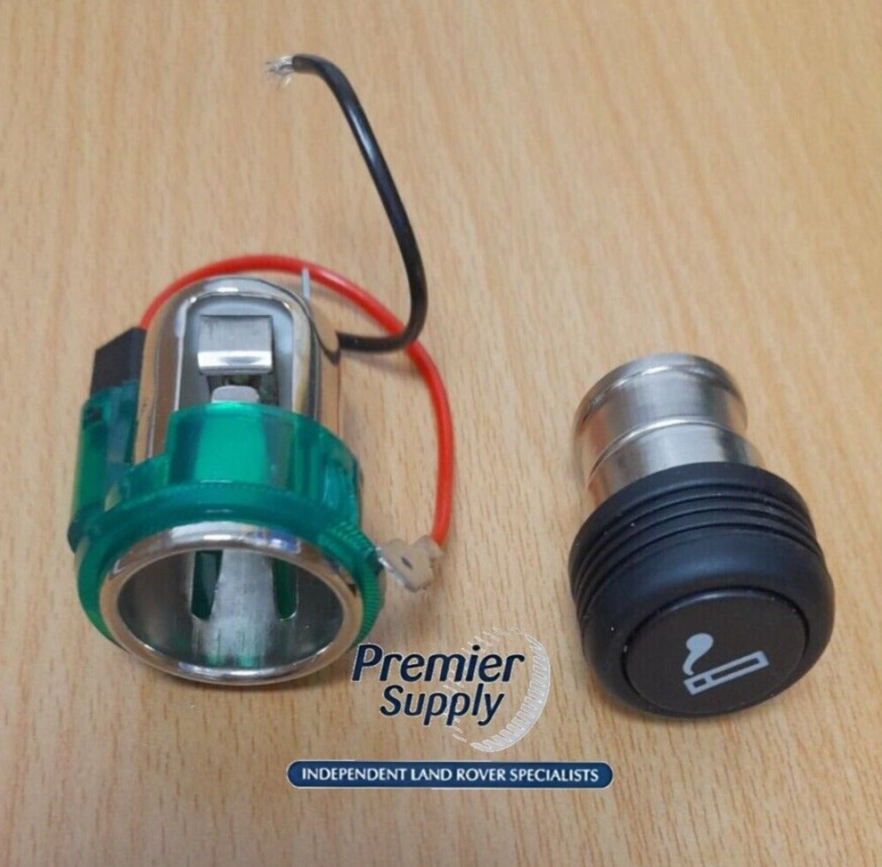 REPLACEMENT CIGAR LIGHTER COMPLETE FOR DEFENDER, DISCO 1, RR CLASSIS P/N PRC9410
