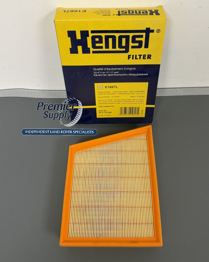 HENGST RANGE ROVER VELAR JAGUAR XE XF F-PACE RIGHT HAND AIR FILTER LR092246