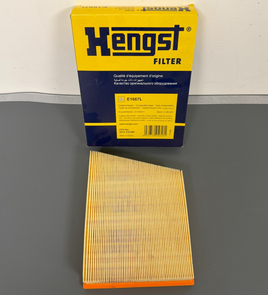 HENGST RANGE ROVER VELAR JAGUAR XE XF F-PACE RIGHT HAND AIR FILTER LR092246