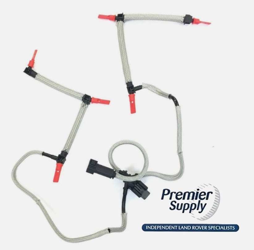 2.7 TDV6 RANGE ROVER SPORT DISCOVERY 3 INJECTOR LEAK OFF PIPE inc SENSOR 1386505
