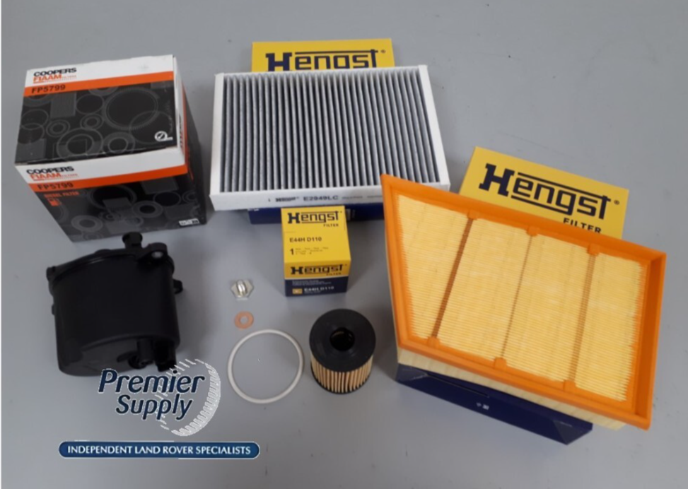 Range Rover Evoque, Discovery Sport 2.2L Diesel OEM Filter Service Kit