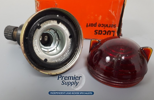 LAND ROVER MILITARY SERIES VEHICLES STOP/TAIL LAMP WITH GLASS LENS 519972