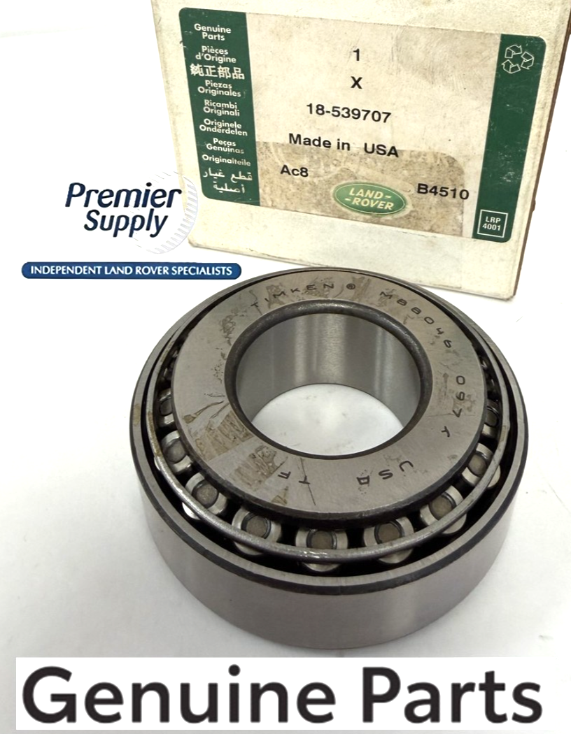 GENUINE TIMKEN LAND ROVER DEFENDER RR DISCOVERY 1 BEARING TAPER ROLLER 539707